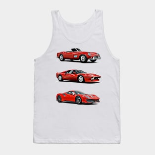 Modena Italian Evolution Cartoon Tank Top